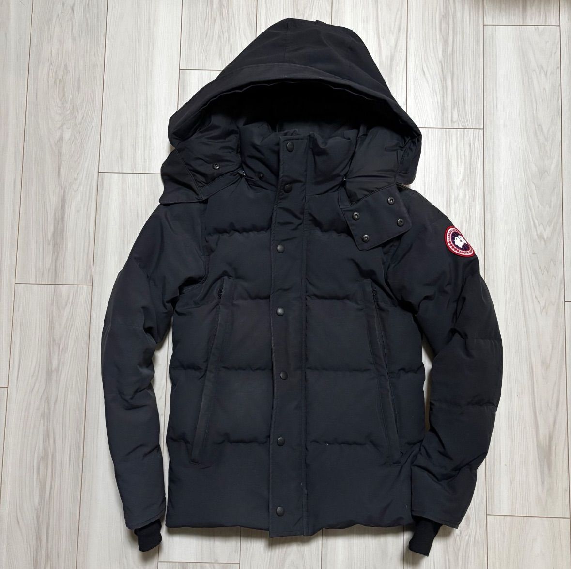 カナダグース ウィンダムパーカ メンズXS ネイビーマリン 3808MA