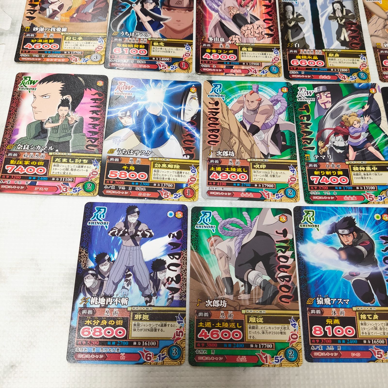 NARUTO ナルティメットミッション カード まとめ22枚 ナルト