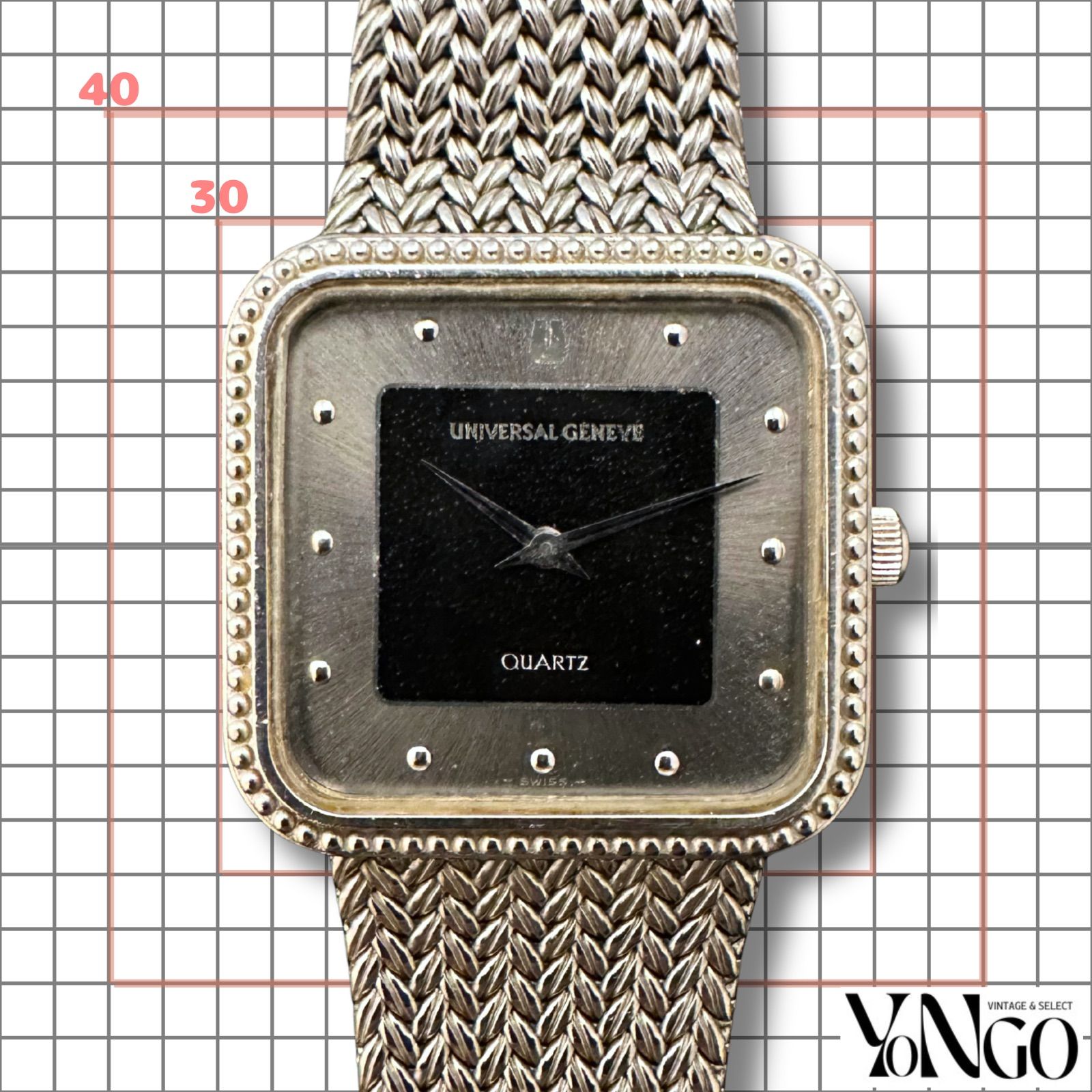UNIVERSAL GENEVE ユニバーサル ジュネーブ クォーツ - メルカリ