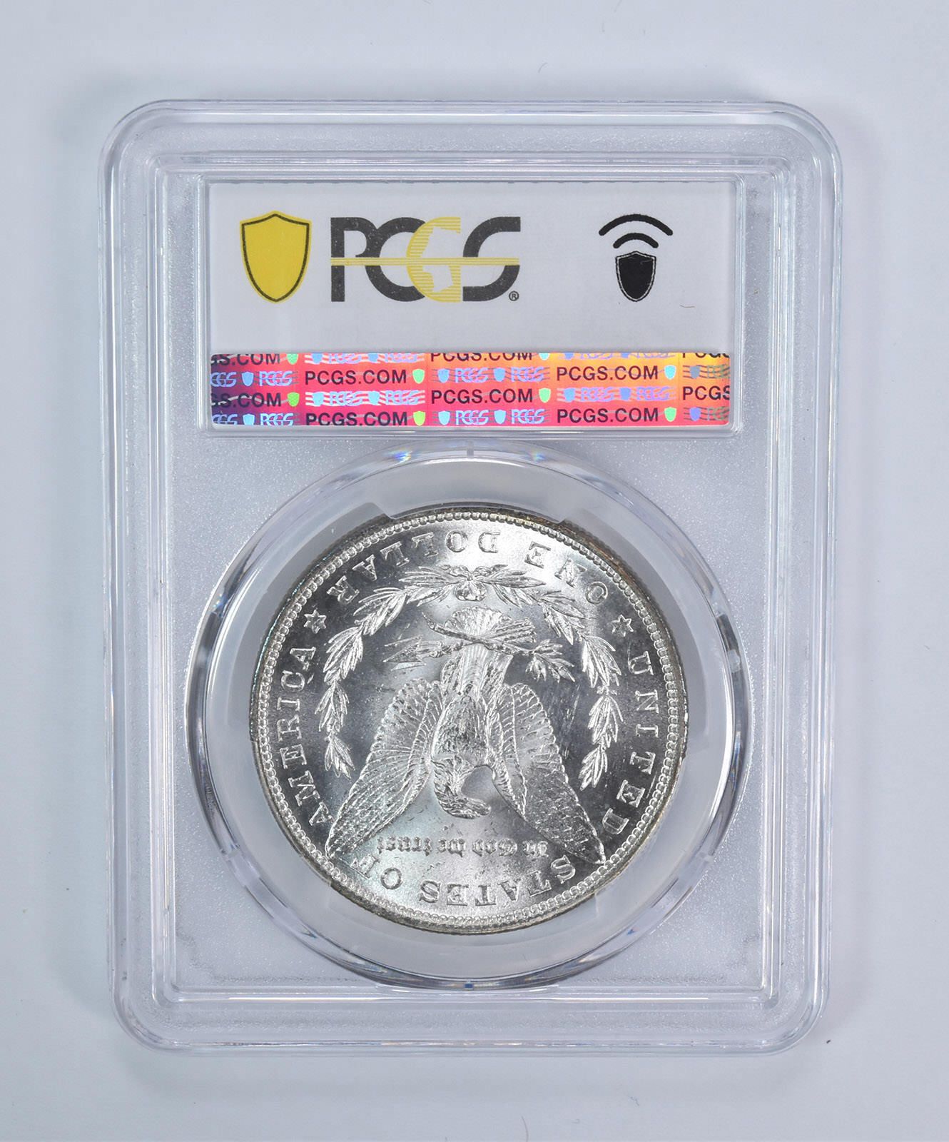 1879年　アメリカモルガン銀貨　PCGS MS63 1879年 モルガン銀貨 MS63 PCGS ブルーラベル - メルカリ