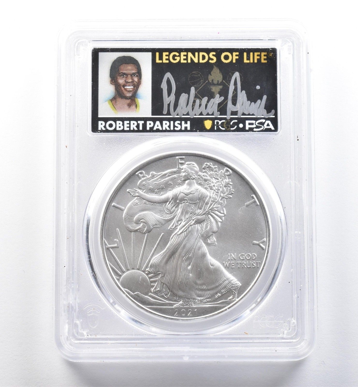 2021年 アメリカン シルバー イーグル タイプ1 ロバート パリッシュ