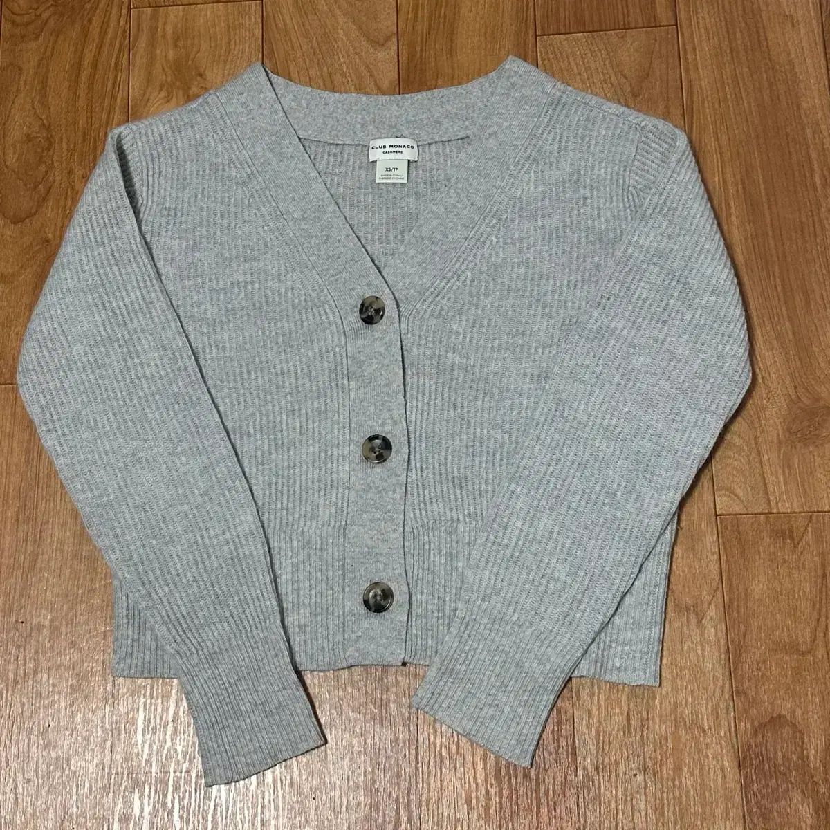 CLUB MONACO クラブモナコ カシミヤ セーター ボーダー ニット L 