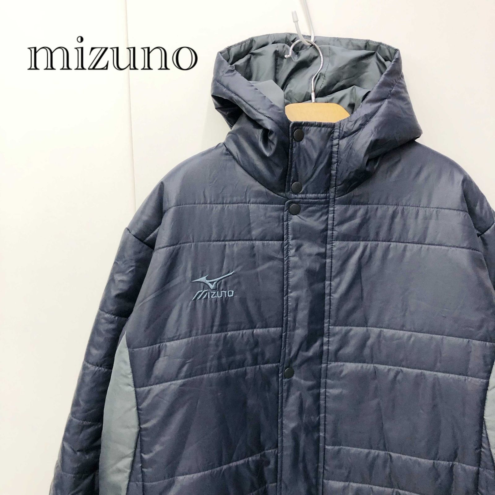 mizuno ミズノ 中綿 ジャケット Lサイズ ロング コート ベンチコート 