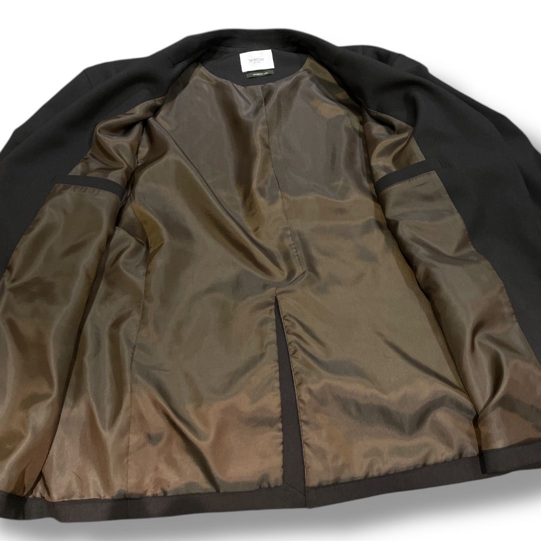 nokcha ノクチャ　AUTHENTIC レザージャケット　エクリュ AUTHENTIC series - old like eco leather jacke