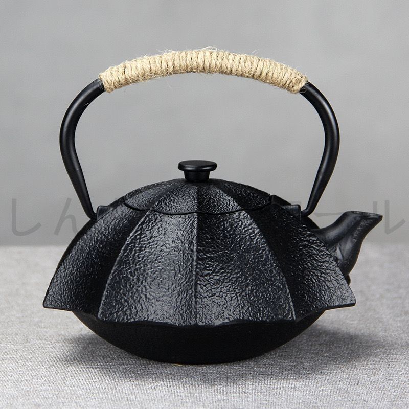 秦蔵六造 鉄瓶 饕餮文 鉄砲口 小振 煎茶道具 N952 - メルカリ ◎