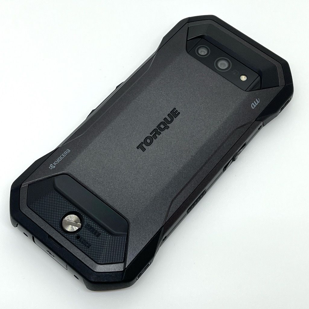 美品　au TORQUE 5G KYG01 ブラック　SIMフリー済 TORQUE 【極美品】TORQUE 5G KYG01 au SIMロック解除済 128GB／6GB