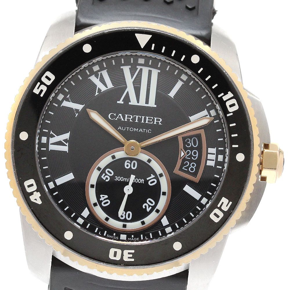 カルティエ CARTIER W7100055 カリブル ドゥ カルティエ ダイバー