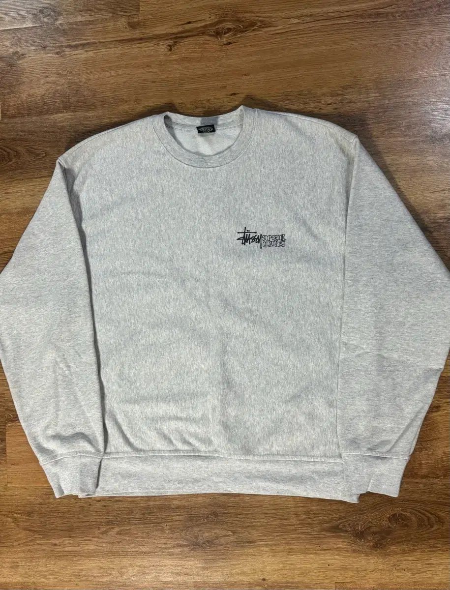 STUSSY ステューシー スウェット グレー xl - メルカリ