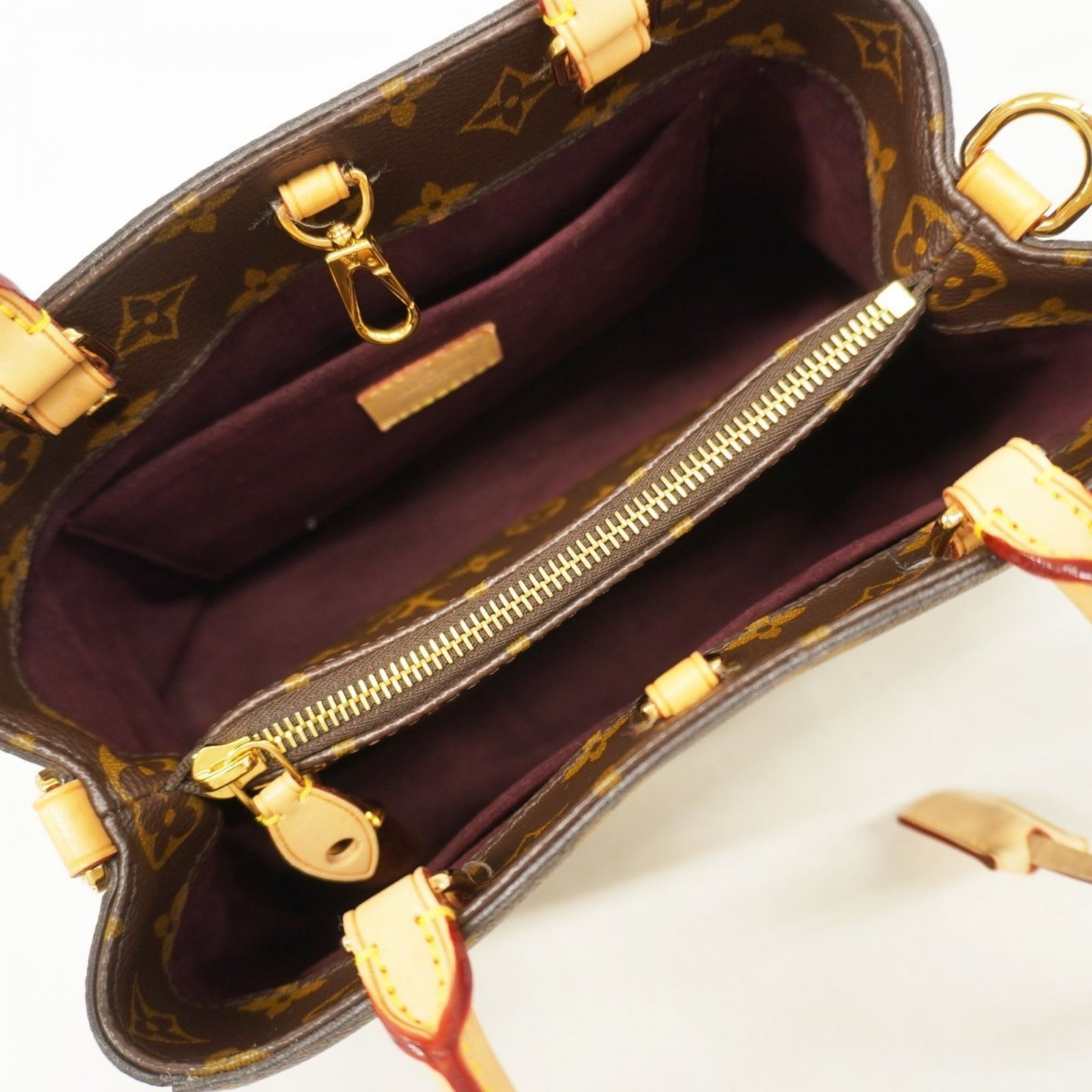 ルイヴィトン モンテーニュBB モノグラム ハンドバッグ 2way ブラウン LOUIS VUITTON ルイヴィトン モンテーニュBB 2WAYバッグ モノグラム