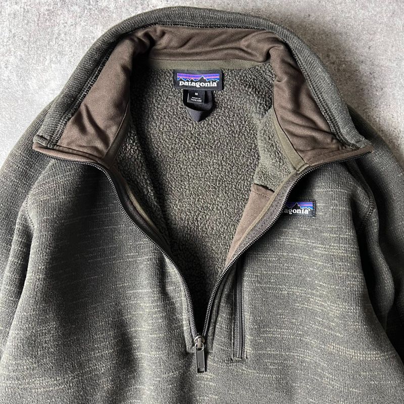17年製 Patagonia ハーフジップ ベターセーター ジャケット M 