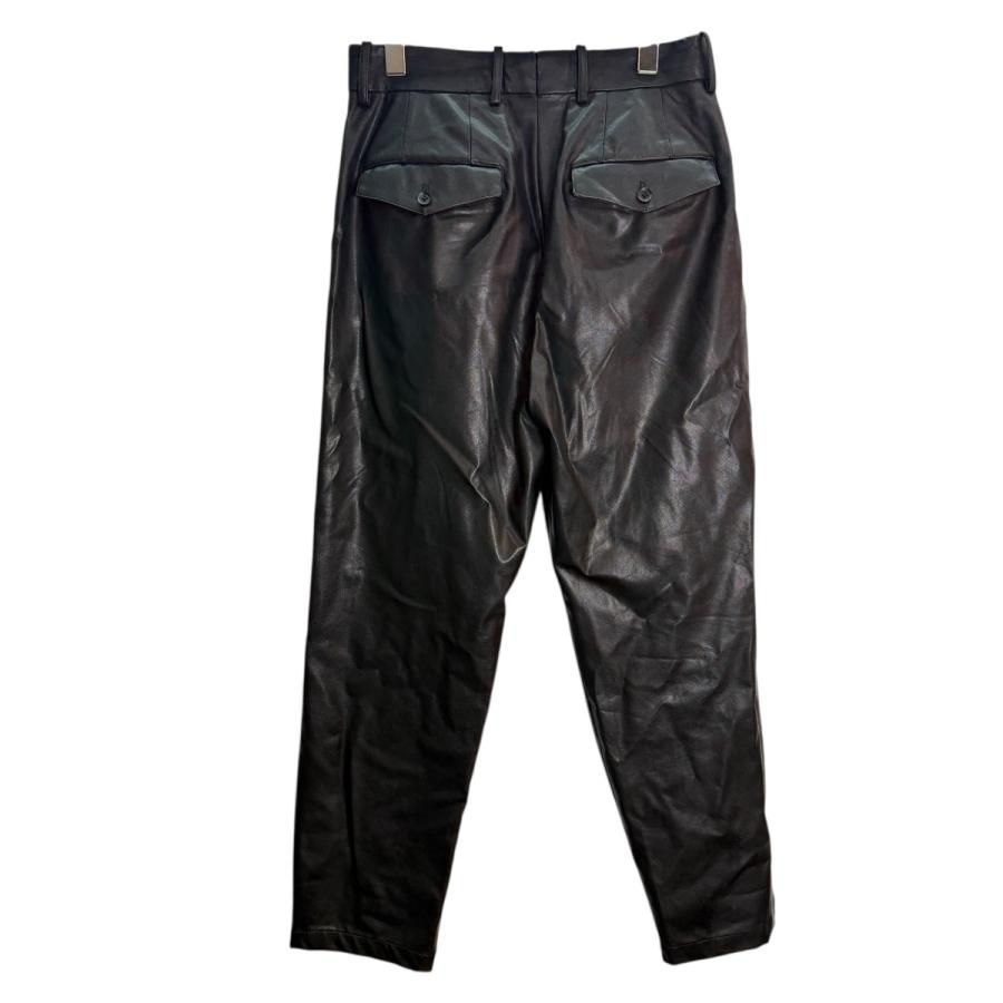 サイズ【S.】シュタイン STIEN 21SS／ FAKE LEATHER TROUSERS