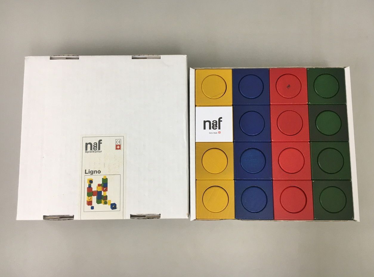 ネフ Naef 知育玩具 リグノ Ligno 9408 積み木 ブロック 木製 収納