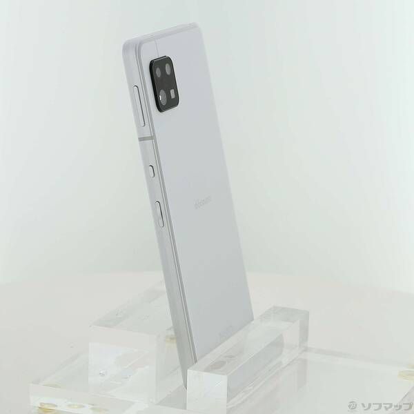 中古品〕 AQUOS sense6 64GB シルバー SH-54B docomo SIMフリー【262