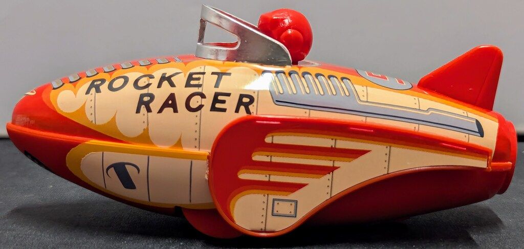 増田屋コーポレーション フリクションブリキ ミニ ロケットレーサー
