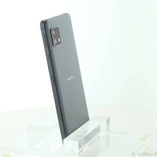 中古品〕 AQUOS sense4 basic 64GB ブラック A003SH Y!mobile【258