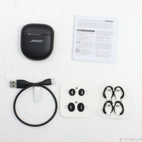 中古品〕 Bose QuietComfort Ultra Earbuds ブラック【269】 - メルカリ