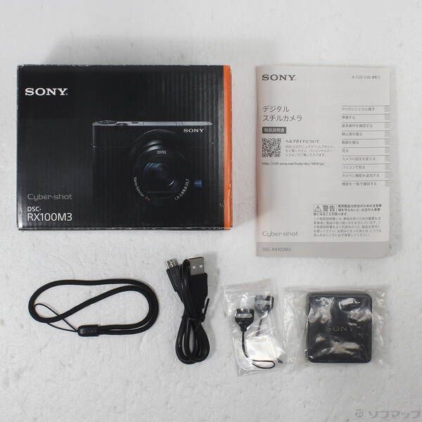 中古品〕 DSC-RX100M3 ブラック【258】 - メルカリ