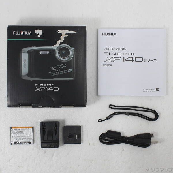中古品〕 FinePix XP140 ダークシルバー【258】 - メルカリ