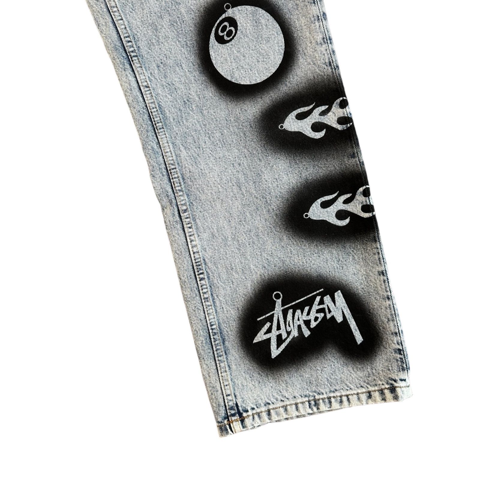 Dries van noten × stussy denim pants indigo 28 - メルカリ