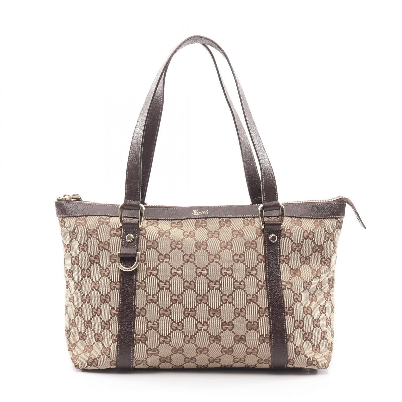 グッチ GUCCI トートバッグ アビー GGキャンバス 141470 ベージュ