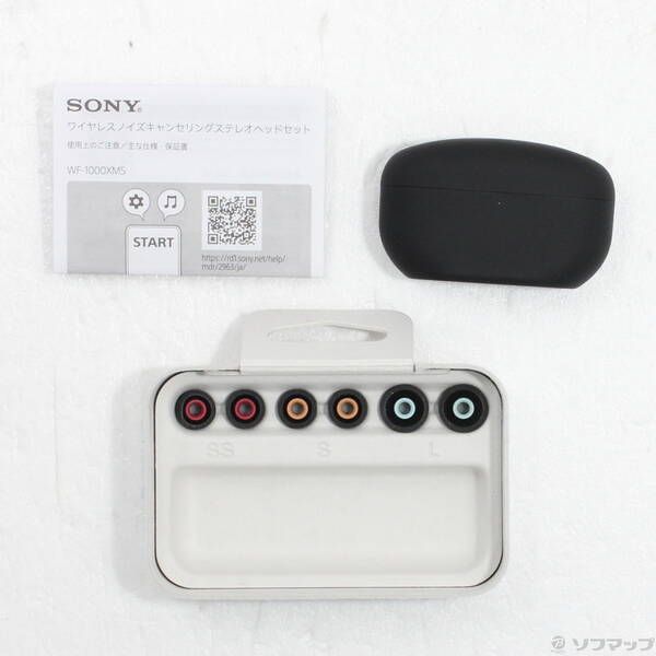 中古品〕 WF-1000XM5 ブラック【349】 - メルカリ