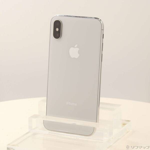 中古品〕 iPhoneX 64GB シルバー MQAY2J／A SIMフリー【348】 - メルカリ
