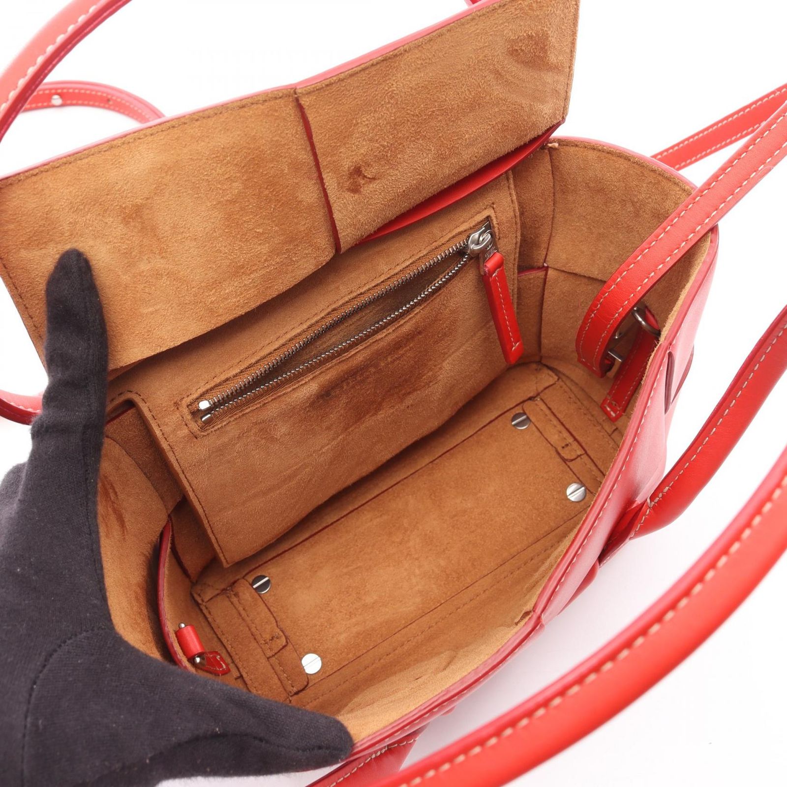 ボッテガヴェネタ BOTTEGA VENETA ハンドバッグ ミニ ザ アルコ 600606