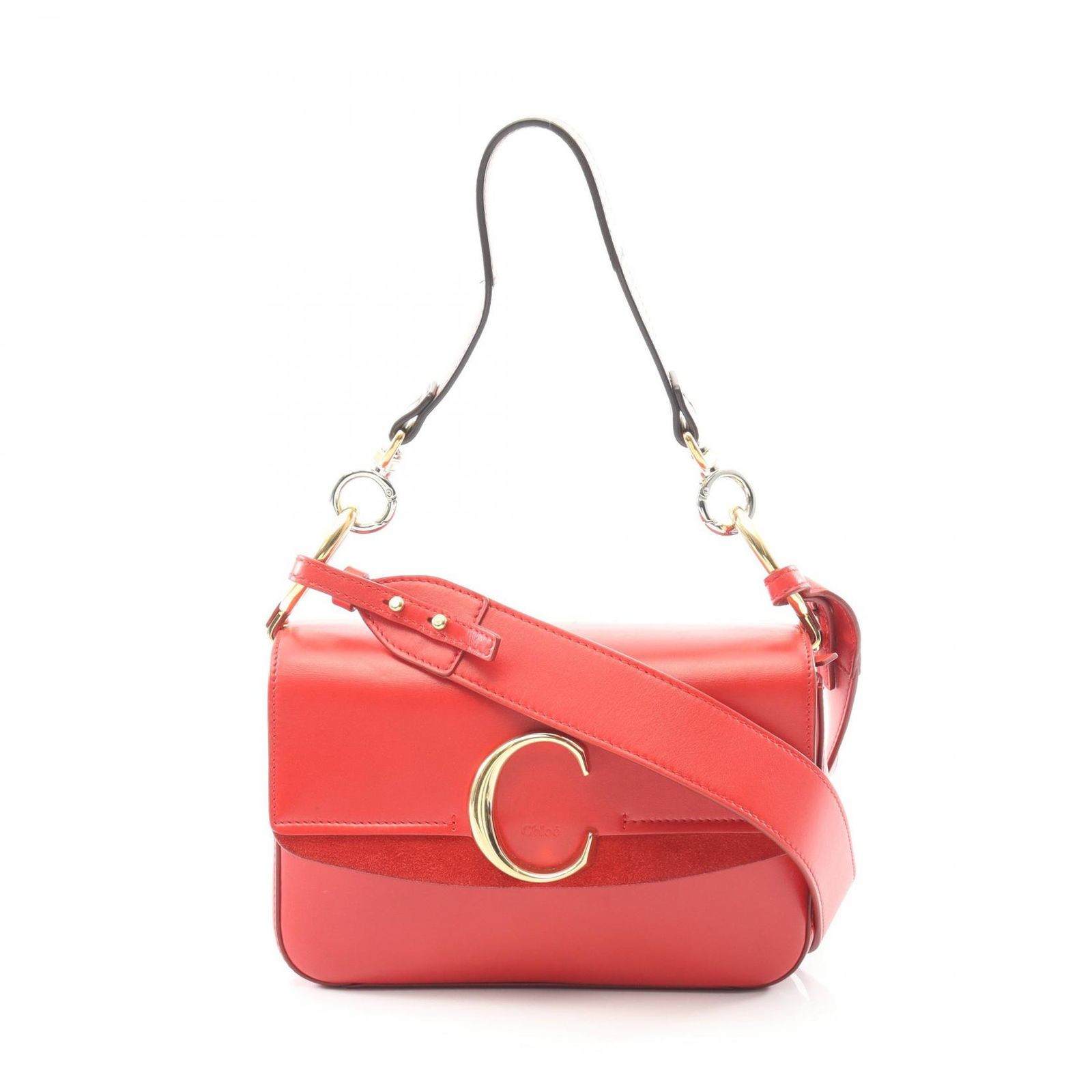 クロエ Chloe ハンドバッグ クロエC スモールダブル キャリーバッグ