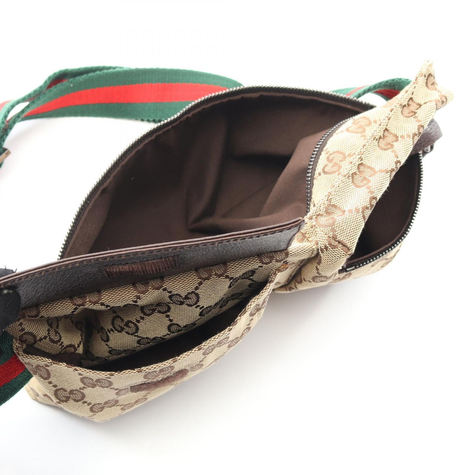 グッチ GUCCI ウエストバッグ ボディバッグ 28566 ベージュ/ダーク 