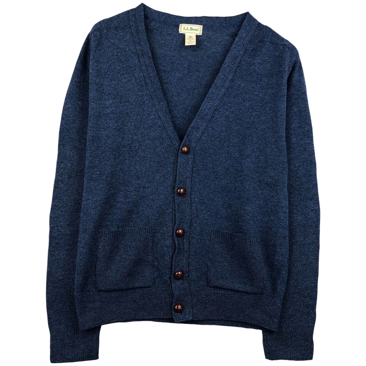 古着 80~90年代 エルエルビーン L.L.Bean ウールニットカーディガン