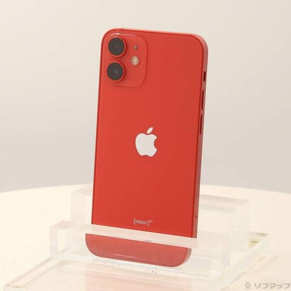 中古品〕 iPhone12 mini 128GB プロダクトレッド MGDN3J／A SIMフリー