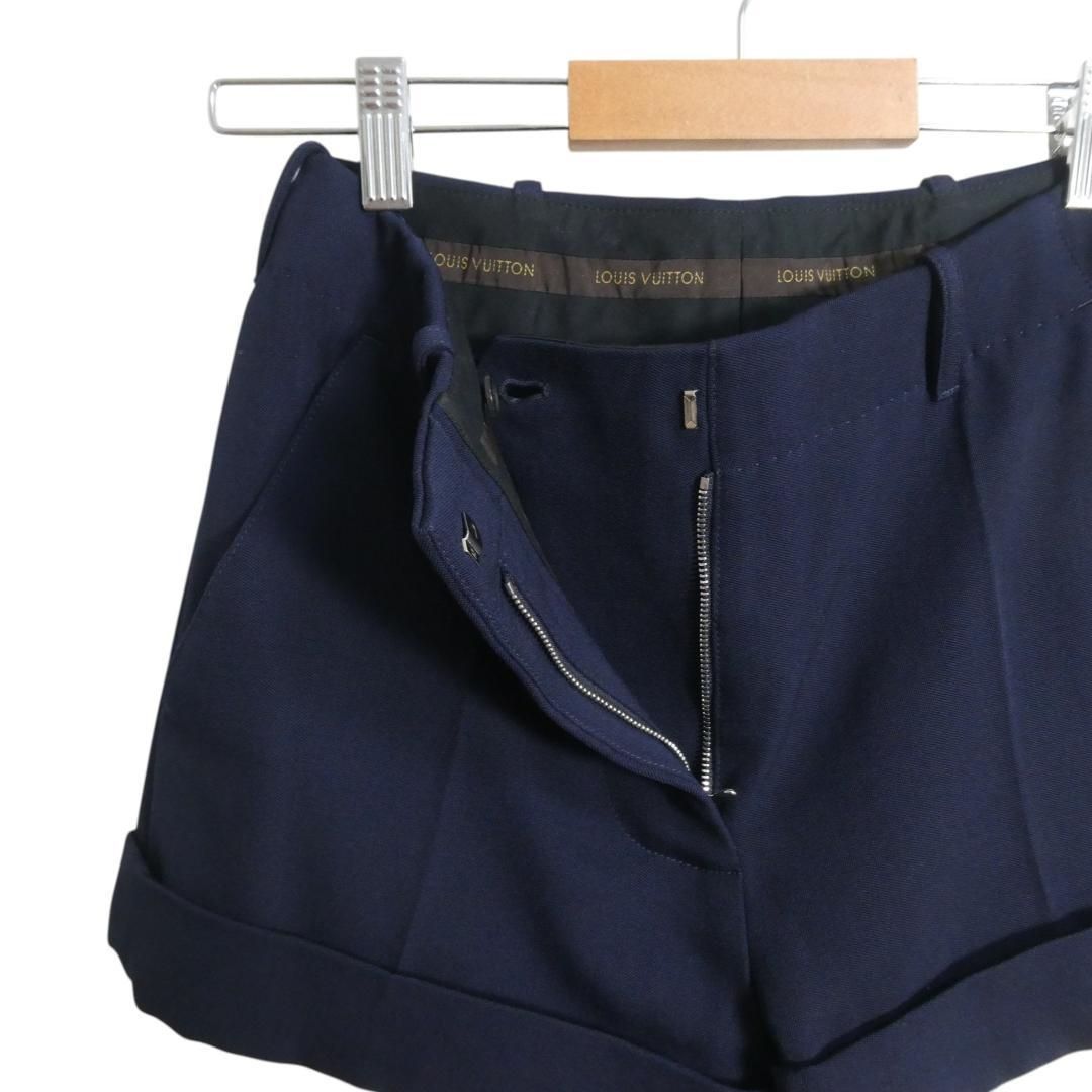 ルイヴィトン LOUIS VUITTON レディース ショートパンツ モノグラムをお洒落に♪】ルイヴィトン デニムミニショーツ (Louis