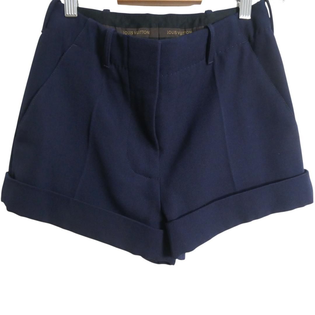 極美品 LOUIS VUITTON ルイヴィトン サイズ34 ショートパンツ LV金具