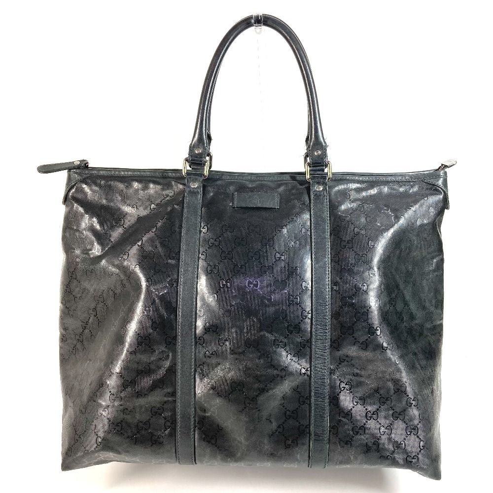 GUCCI グッチ ショルダーバッグ GG インプリメ 201482 レザー ブラック 