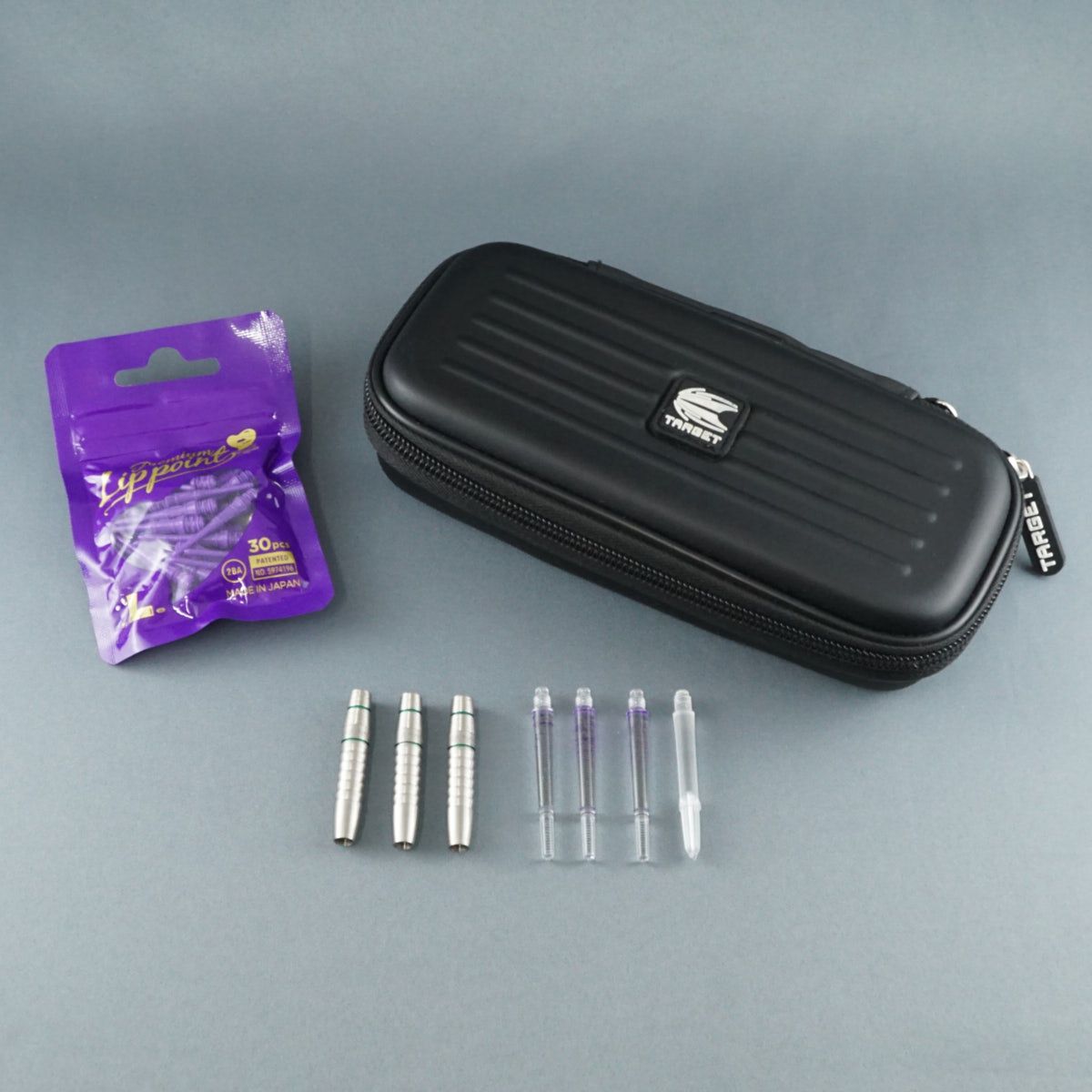 ダーツ AFLOW TARGET USED美品 バレル ティップ シャフト ケース