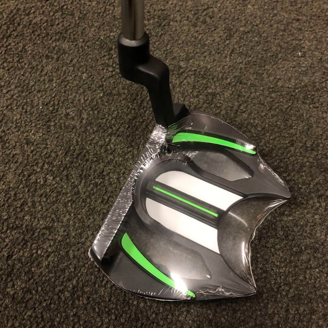 左 ★ 極太グリップと大型ヘッドの安定感抜群のダイナミクスパター レフティ 左 レフティ 新発売】☆ 極太グリップと大型ヘッドの安定感抜群の