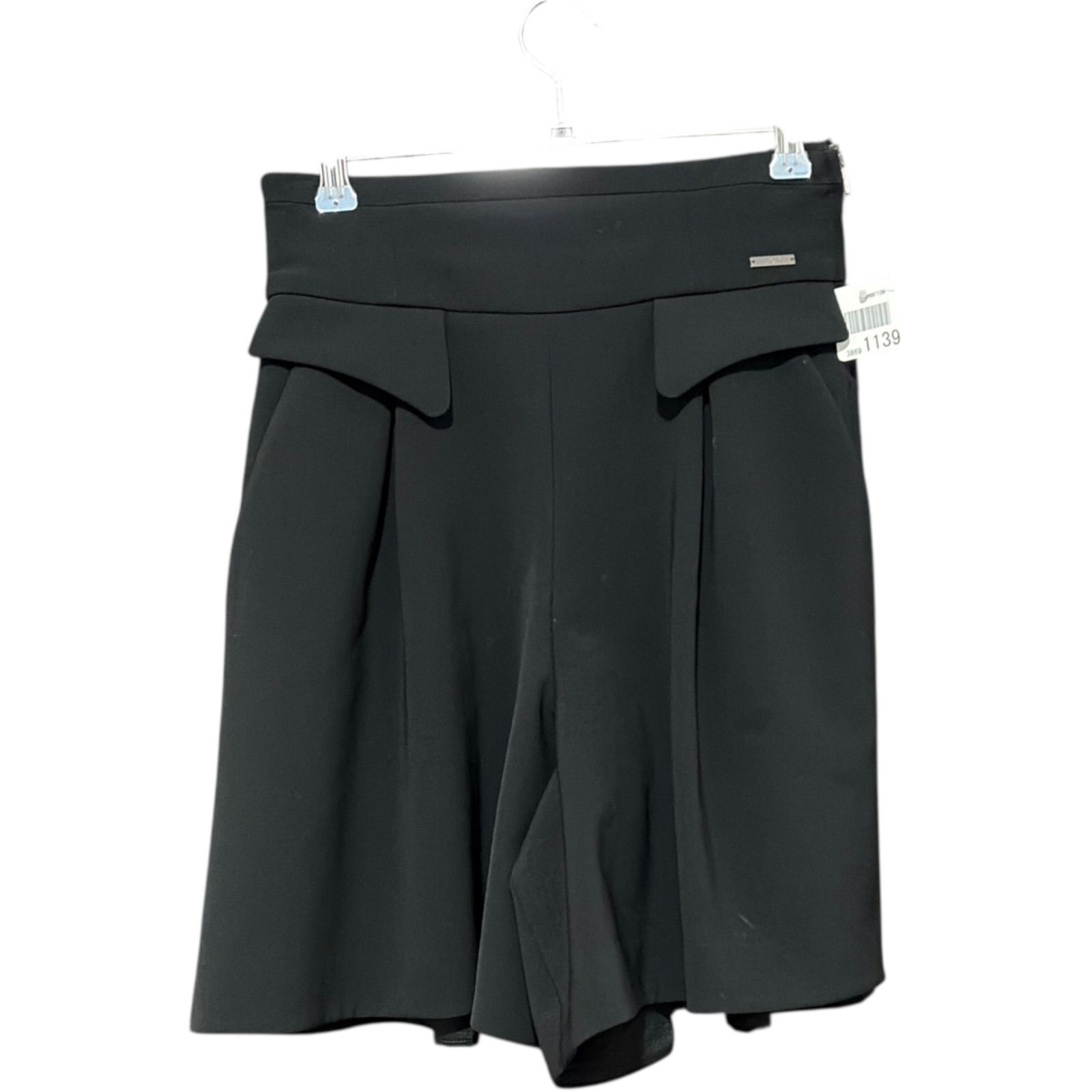 ☆美品☆フォクシーキュロットスカート ZK5 FOXEY☆キュロットスカート フレア ブラック 黒 洗える サイズ38