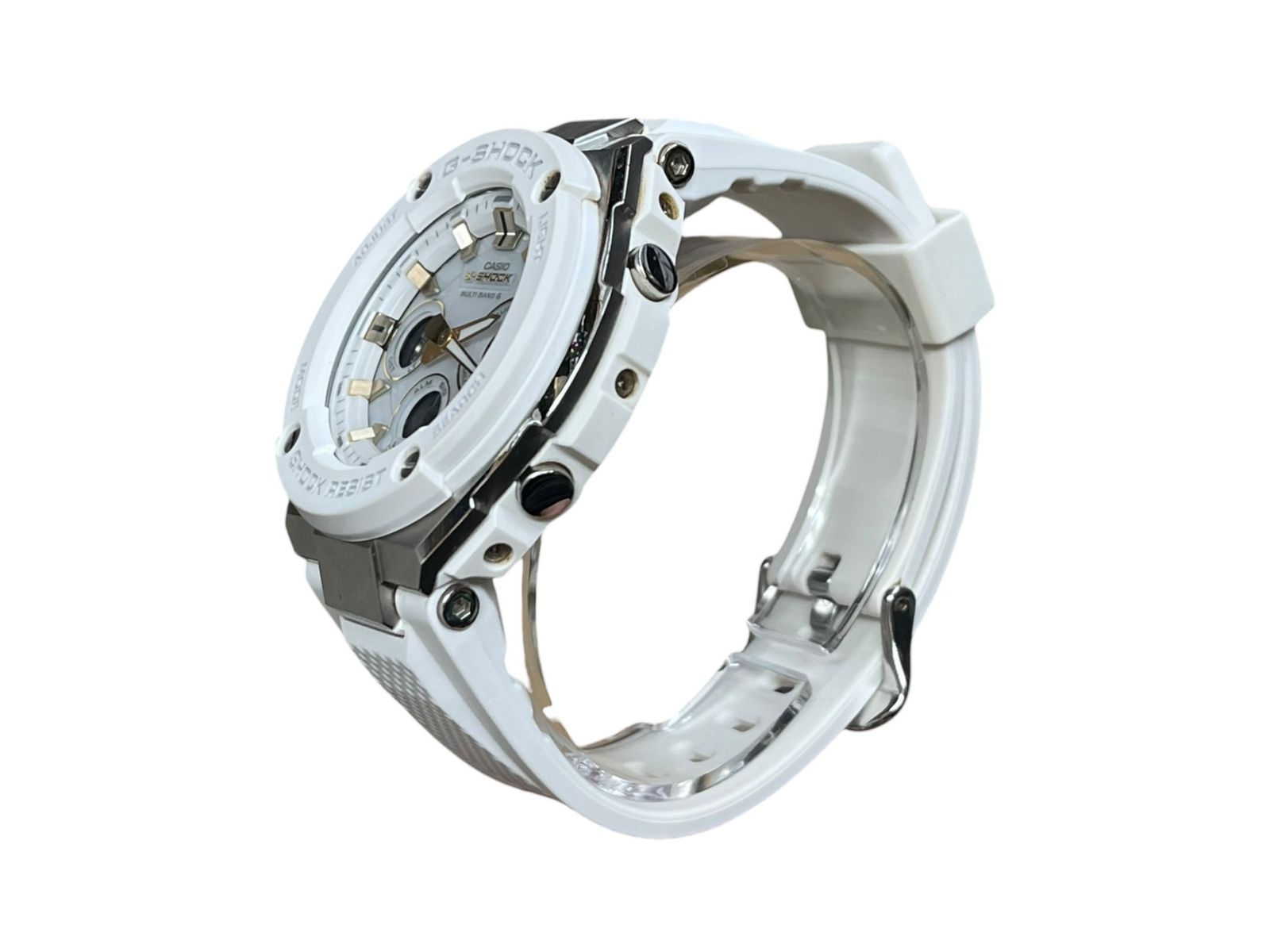 G-SHOCK MULTI BAND 6 ホワイト CASIO G-SHOCK GAW-100B MULTI BAND 6 電波ソーラー ホワイト｜Yahoo