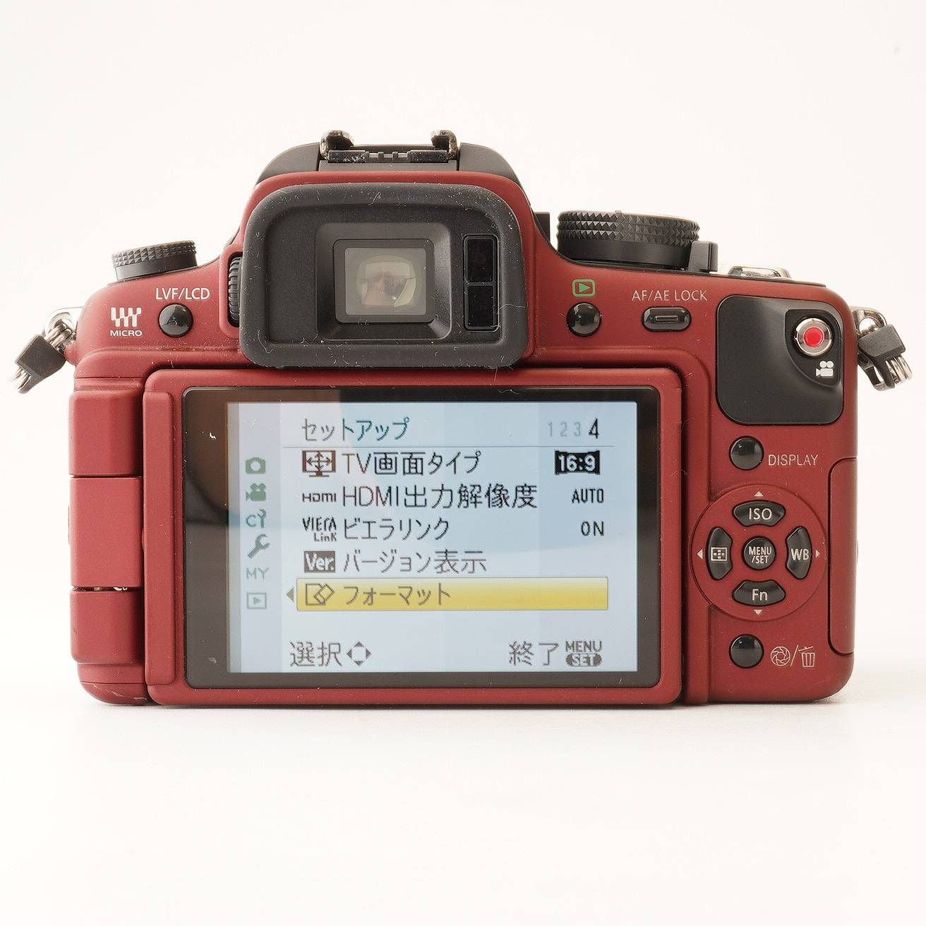 パナソニック Panasonic LUMIX DMC-GH1 コンフォート レッド / G Vario