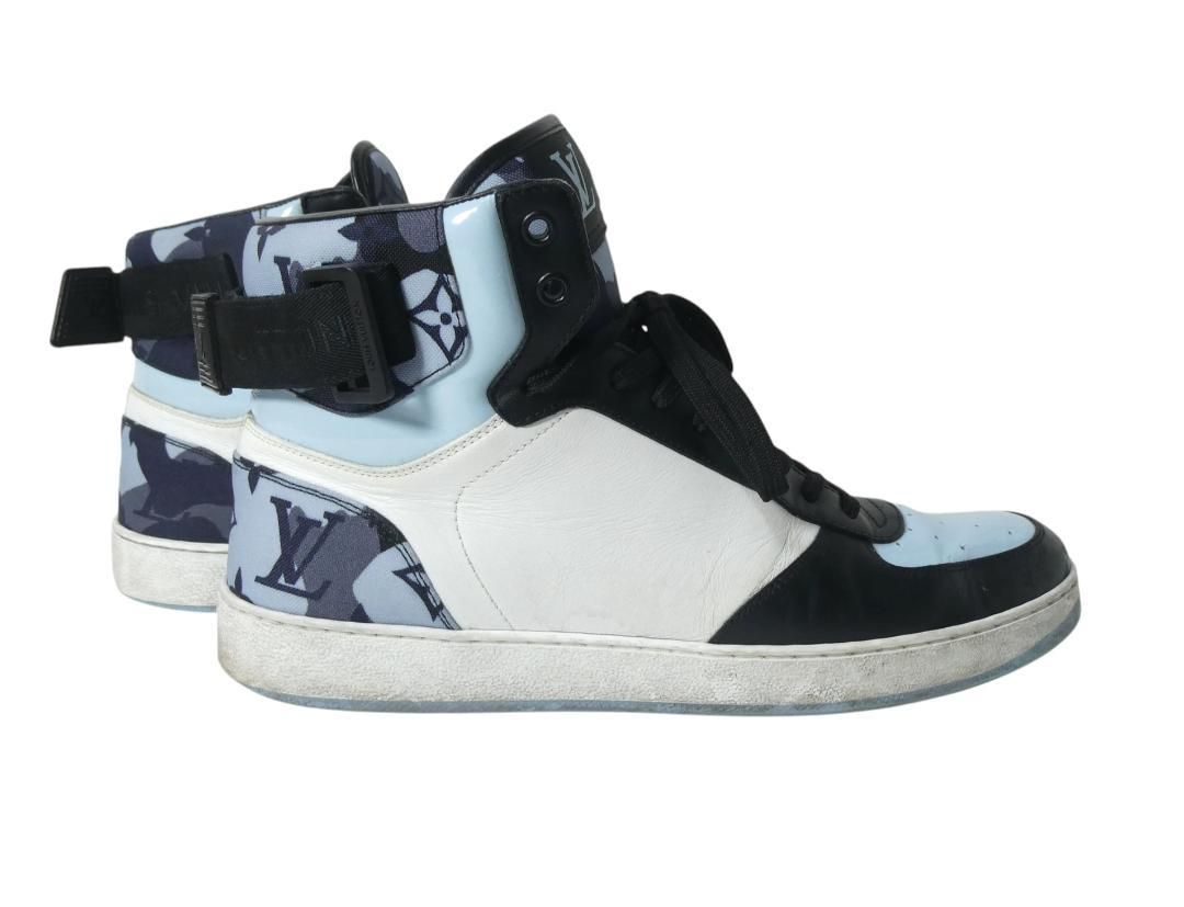 美品✨ ルイヴィトン リヴォリライン モノグラム ベルクロ ハイカット 26.5 LOUIS VUITTON ルイヴィトン リヴォリライン モノグラム ハイカット