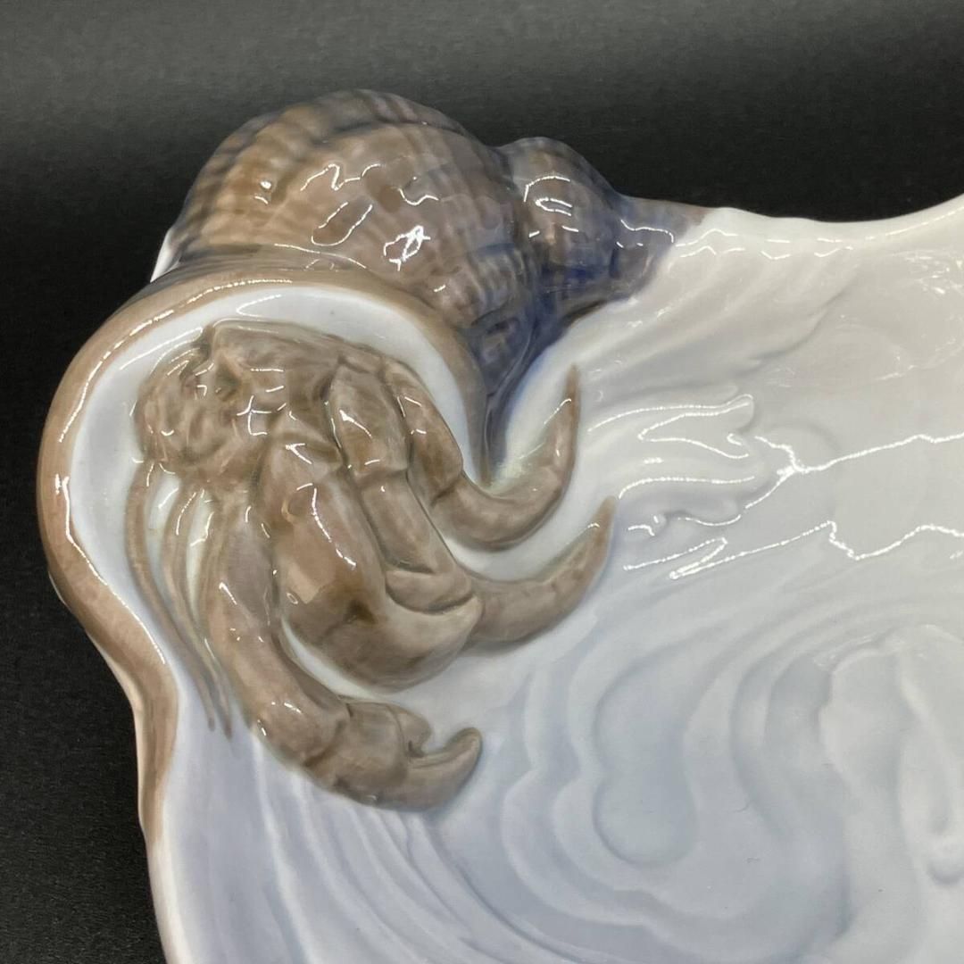 B&G ビング オー グレンダール　ヤドカリ 鉢　ディシュ　リンデンクローネ 作 B&G ビング オー グレンダール ヤドカリ 鉢 ディシュ リンデンクローネ