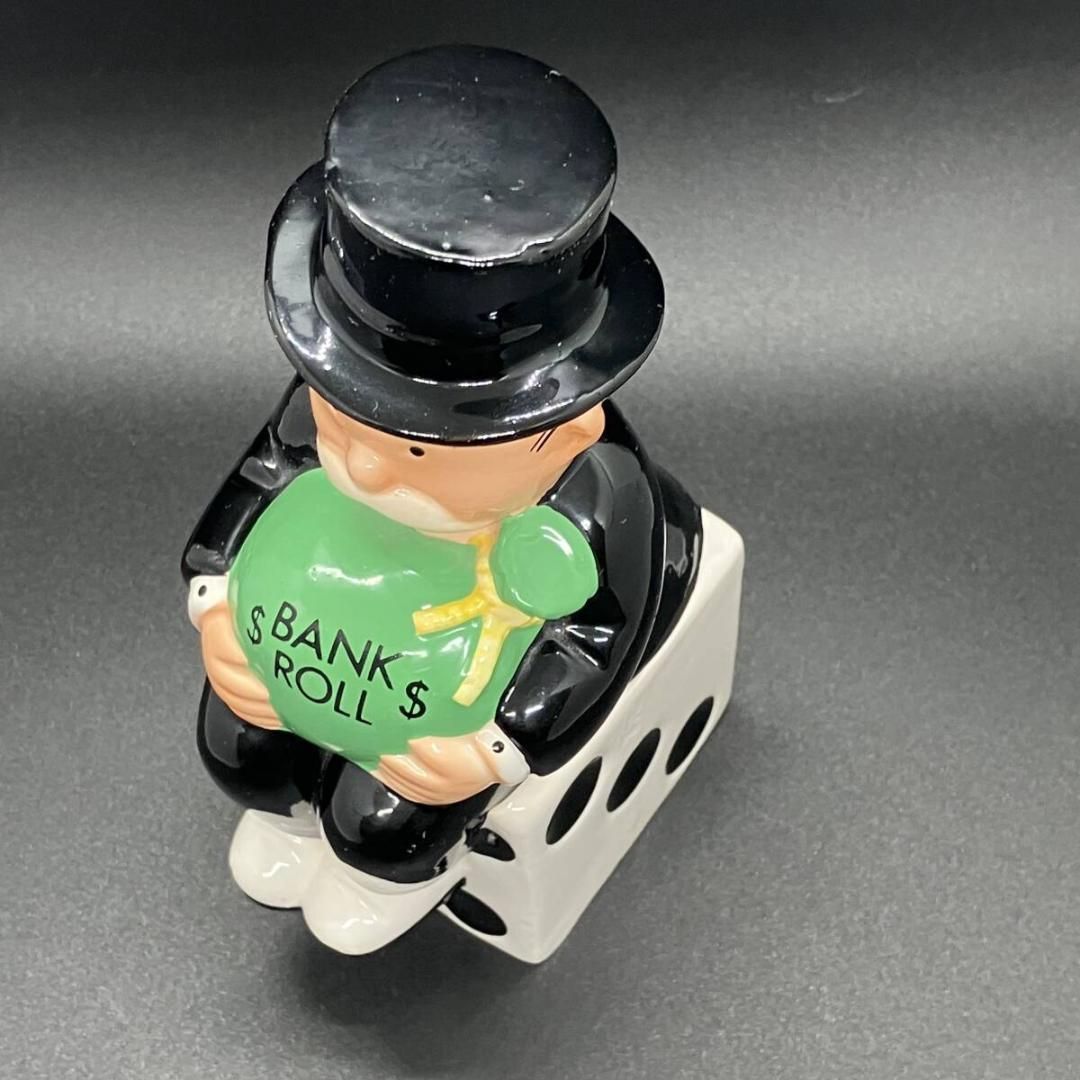 ミスターモノポリー　貯金箱　おじさん　フィギュア　ビンテージ 1980'S ミスターモノポリー MONOPOLY モノポリーおじさん 貯金箱 フィギュア