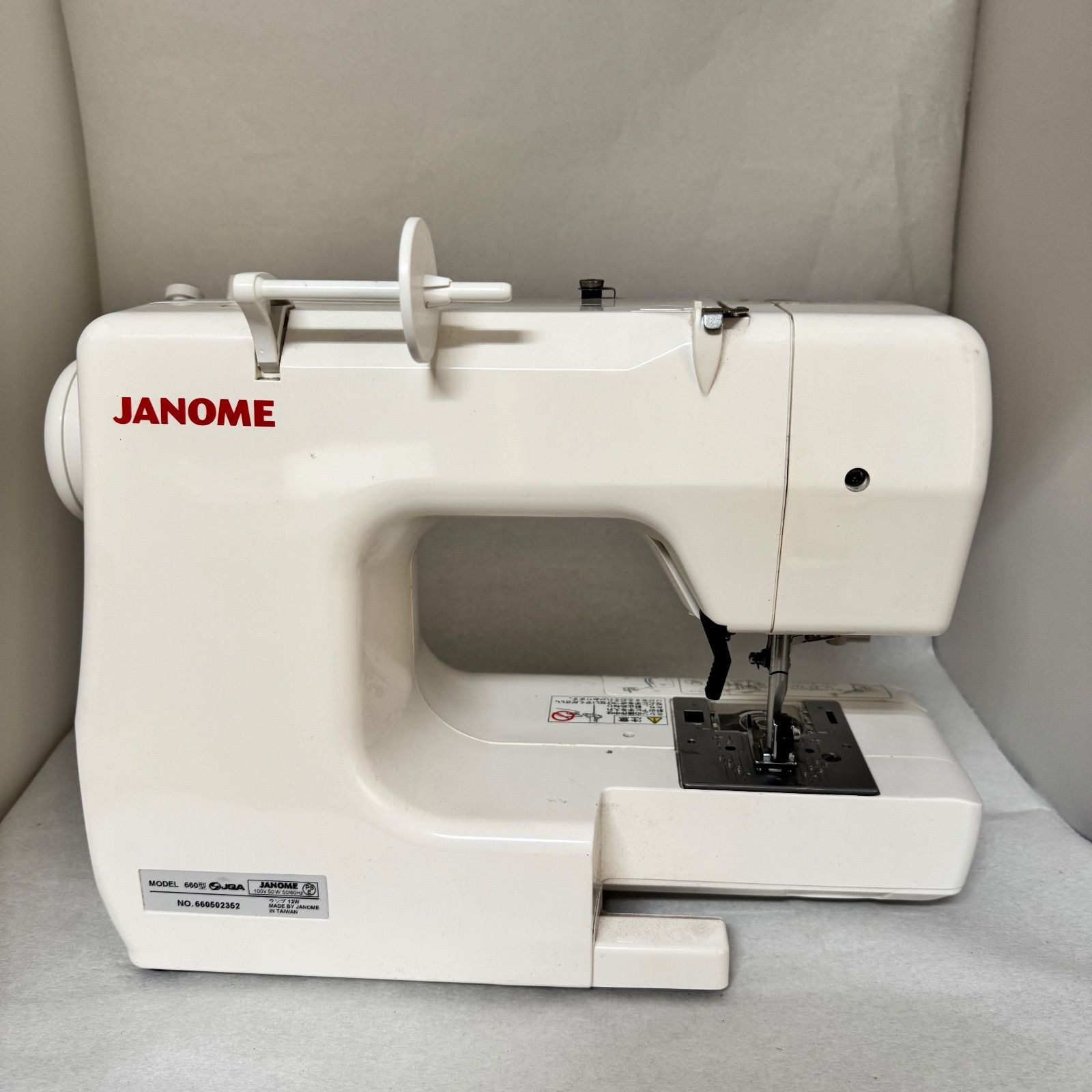 ジャンク☆ジャノメミシン☆MODEL☆660型☆Nuikiru☆N-515☆部品取り