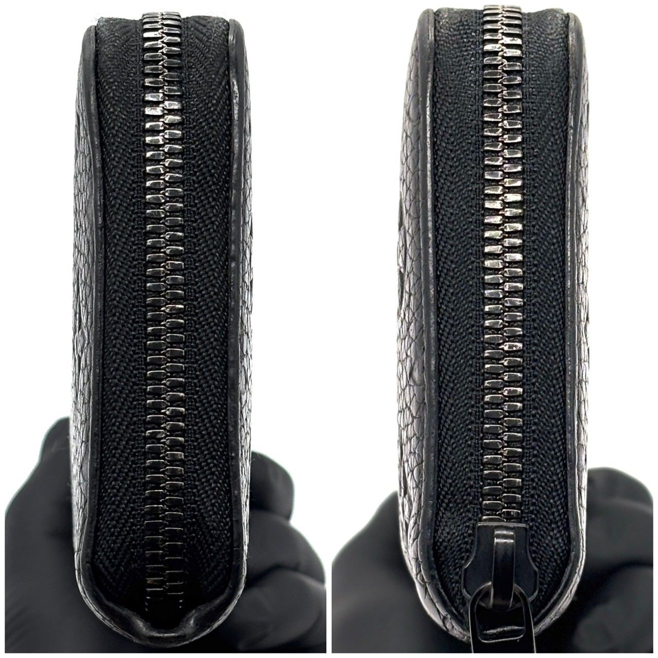 極美品 IC内蔵✨ルイヴィトン モノグラム トリヨン ヴェルティカル 長財布 黒 IC搭載 美品✨ルイヴィトン トリヨン ジッピー ヴェルティカル 長財布