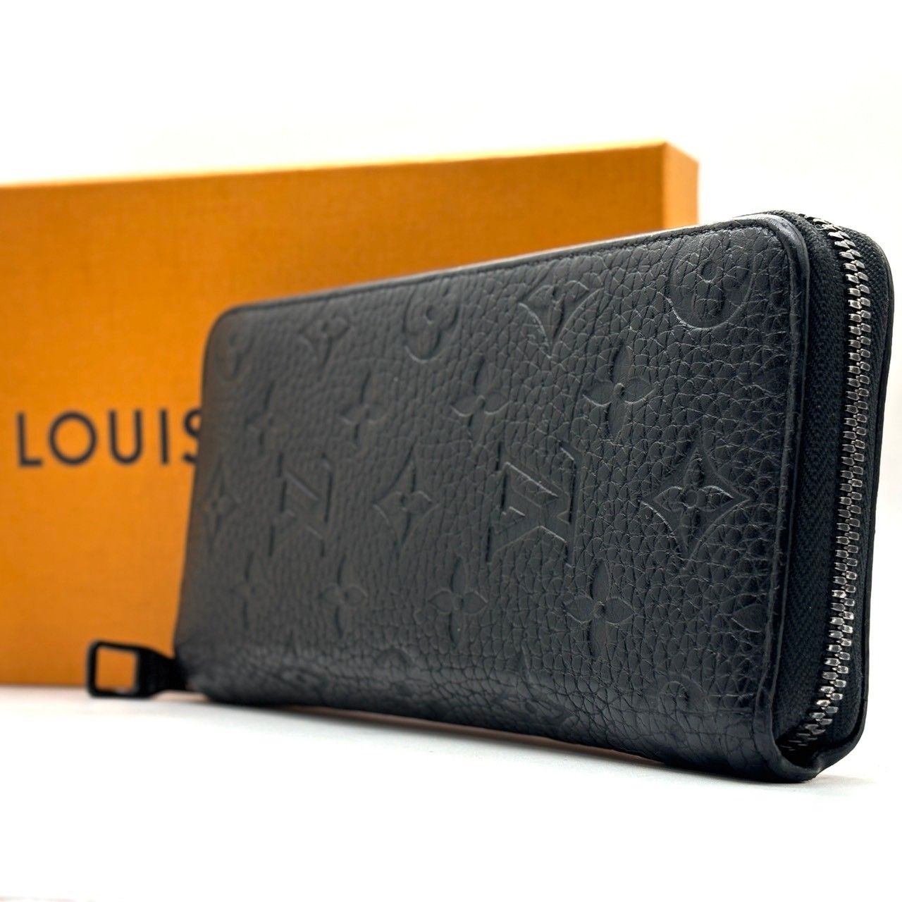 ルイヴィトン トリヨン ジッピーウォレット ヴェルティカル 長財布 黒 ブラック LOUIS VUITTON ルイ・ヴィトン 長財布 ジッピーウォレット ヴェル