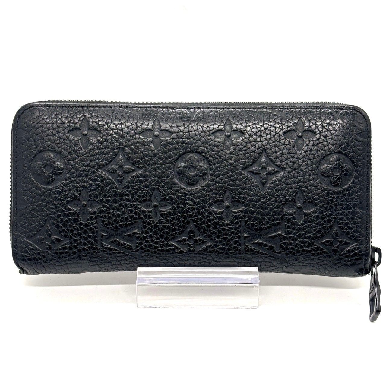 黒に宿る知性✨極上美品✨ LOUIS VUITTON トリヨン ジッピーウォレット