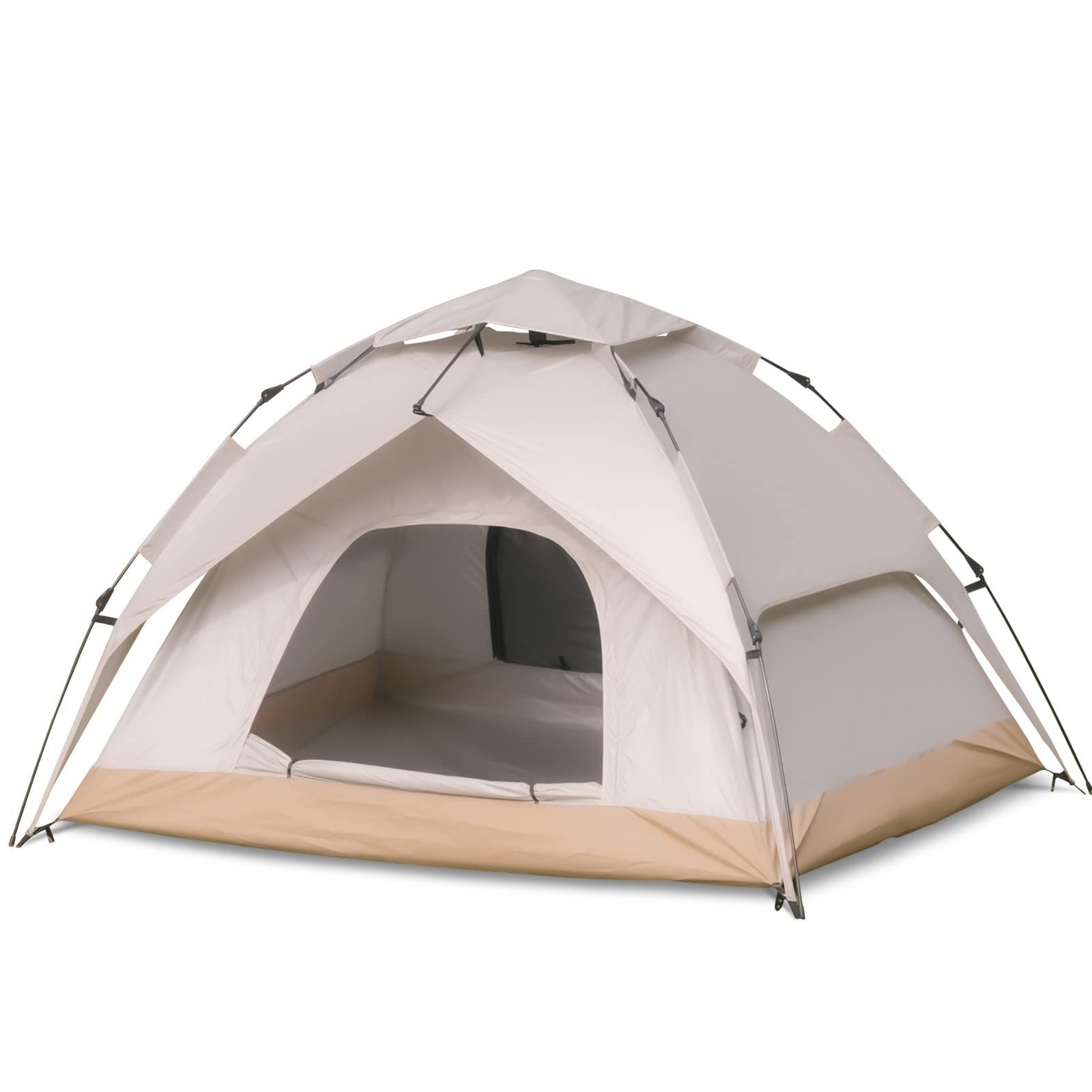 サインキングダム 】ワンタッチテント 4人用 防水 キャンプテント