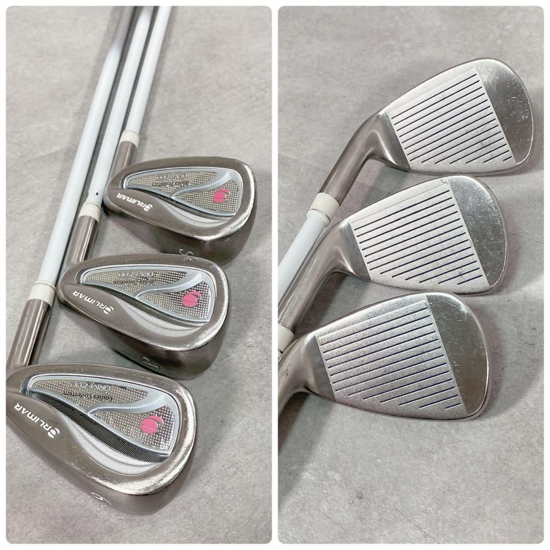 V704 ツアーステージ 他 レディース ゴルフクラブ フルセット 8点