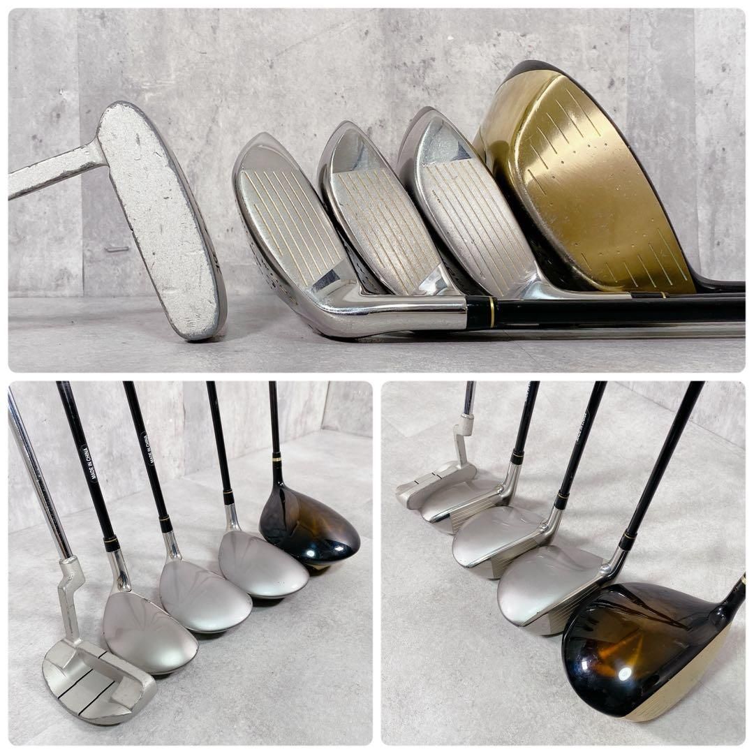 V759 SWORD メンズ ゴルフ クラブ フルセット 白 キャディバッグ