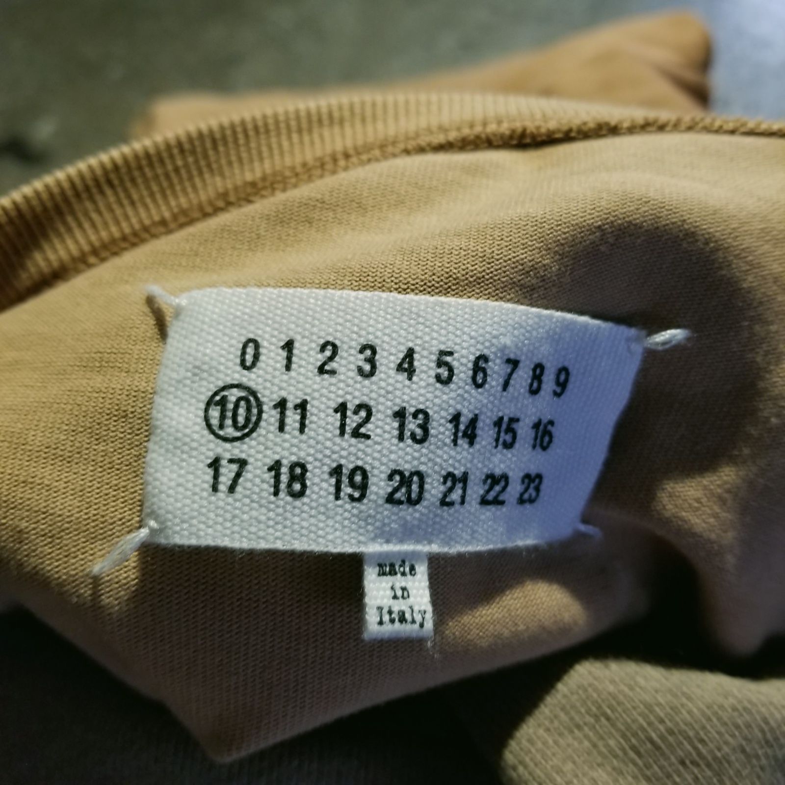 Maison Margiela 19aw ⑩ OVERSIZED LAYERED GARMENT-DYED HOODIE 46 